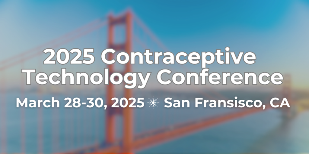 2025 Registration Contraceptive Technology Conference